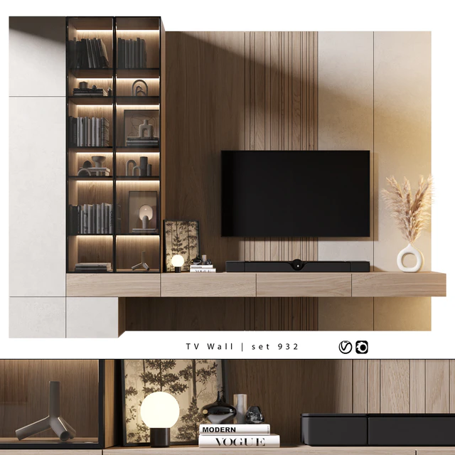 TV Wall | set 932 — Download