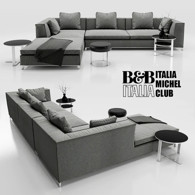 Sofa B&B ITALIA MICHEL — Descargar