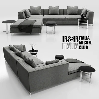 Sofa B&B ITALIA MICHEL — Ver 2