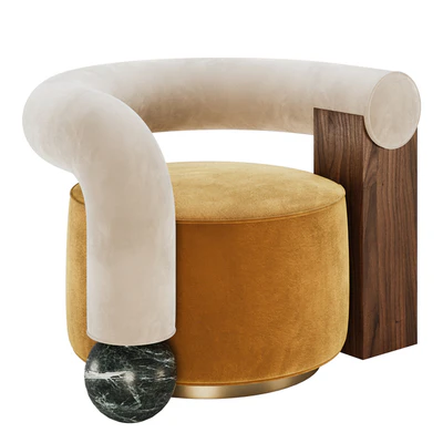 Galatea Armchair by Malabar — Вид 1