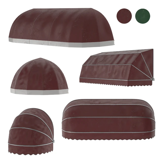Awning set kitbash vol.05 — Descargar