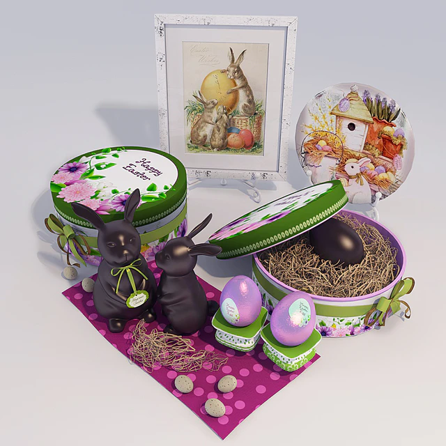Set decoration "Easter happy" 1 — Descargar