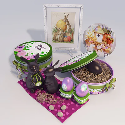 Set decoration "Easter happy" 1 — Descargar