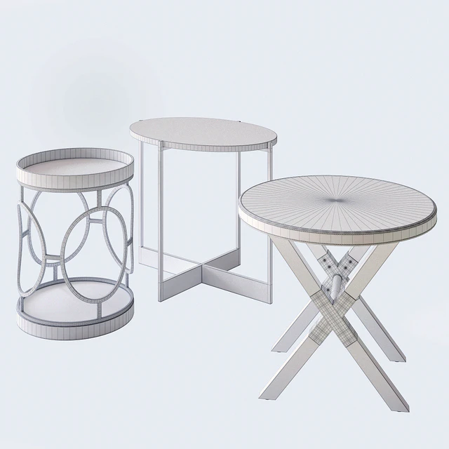 Bernhardt Clarendon Round End Tables — Descargar