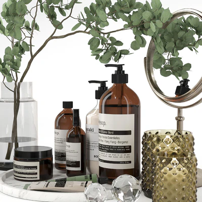 Decorative set 09 - Bathroom accessories — Ver 2