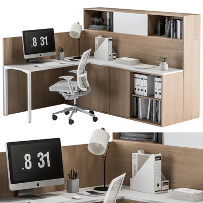 Office Furniture - employee Set 44 — Вид 1