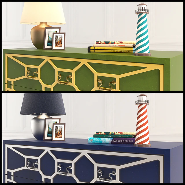 Комод EMERALD + OMNILUX LAMP — Скачать