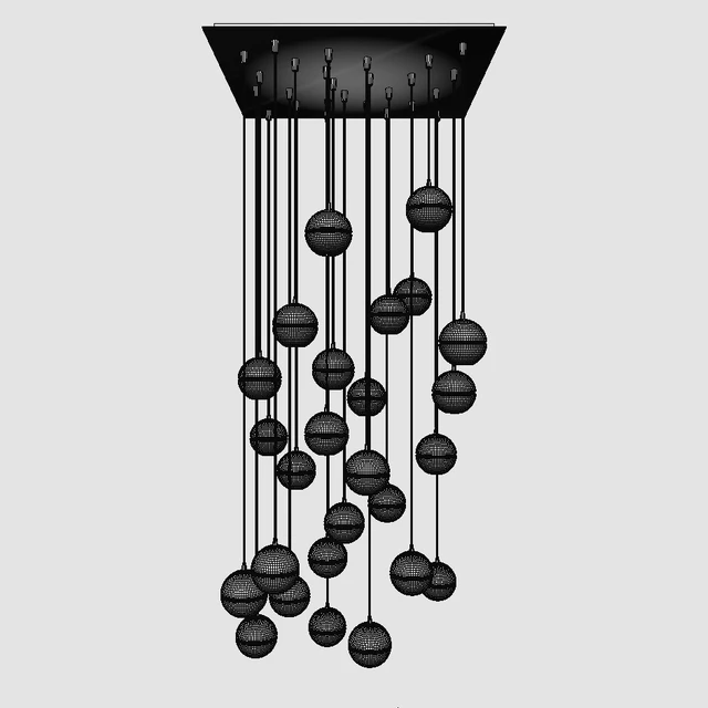 Bocci led crystal glass ball 26 designed by omer arbel in 2005 — Descargar