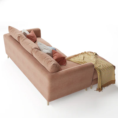 Squishmeister sofa chaise — Ver 2