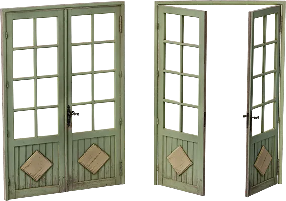 painted wooden door 001 — Descargar