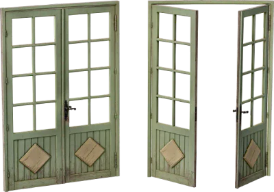 painted wooden door 001 — Descargar