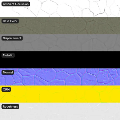 flagstone concrete paver texture green — Вид 3
