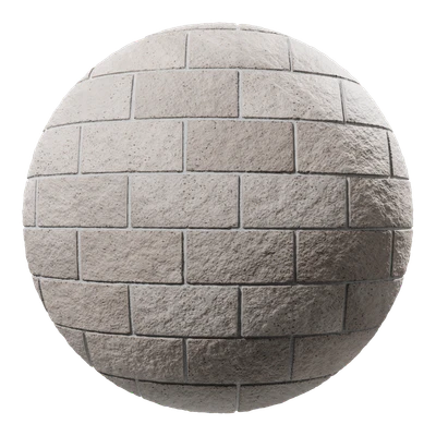 aggregate running concrete block wall texture beige — скачать
