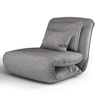 Velvet Lounge Armchair — Ver 2