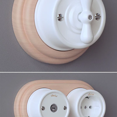 Switches and sockets Werkel Retro — View 2