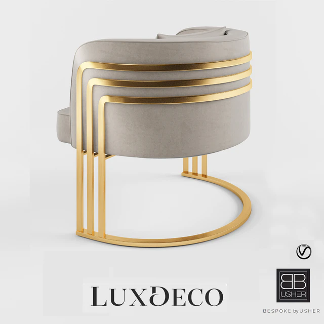 Luxdeco - Bespoke by Usher - Art Deco Chair — Descargar