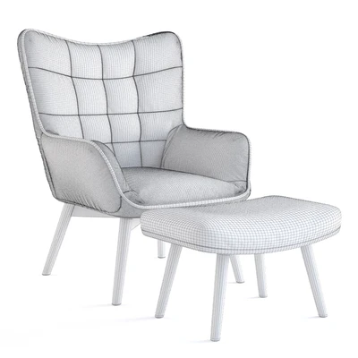 Sessel Hocker Armchair — Ver 2