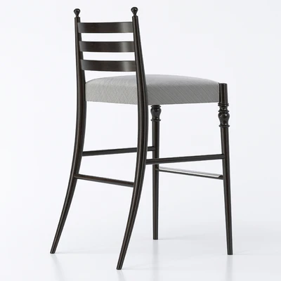 CENTURY 16 Upholstered counter stool — Вид 2