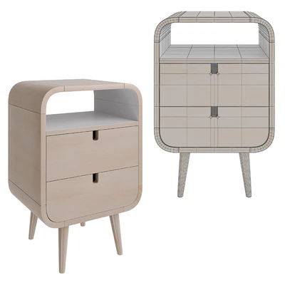 Bedside table Kave Home Georg, Trixie, Aida, Rita — Ver 2