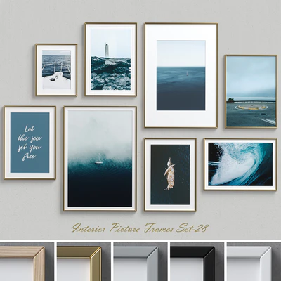 Interior Picture Frames Set-28 — Вид 1