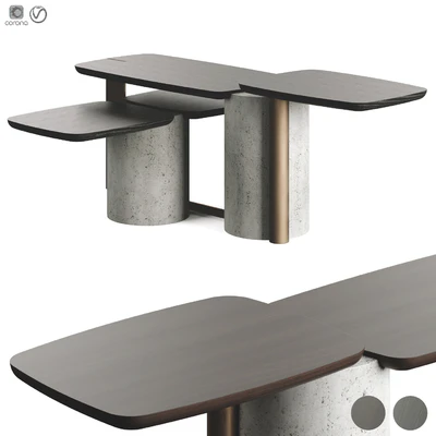 Enne Titano Luxury Coffee Table — Ver 2