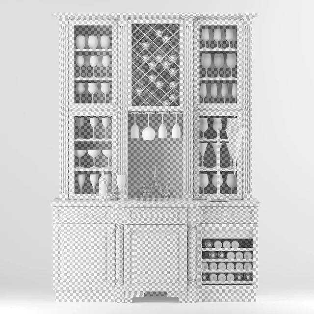 Wine cabinet with sink — Descargar