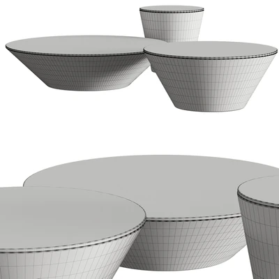 Acerbis Pond Coffee Tables — Ver 2