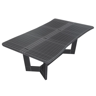 Wooden table slab — Ver 2
