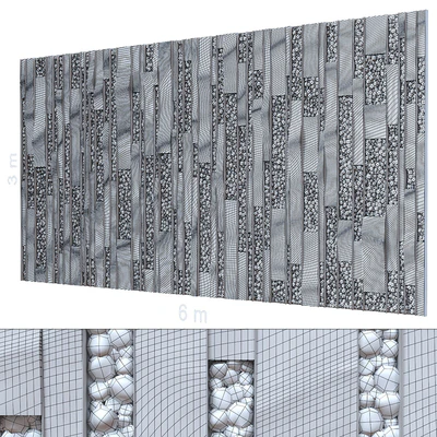 Decorative wall 252. — Ver 2