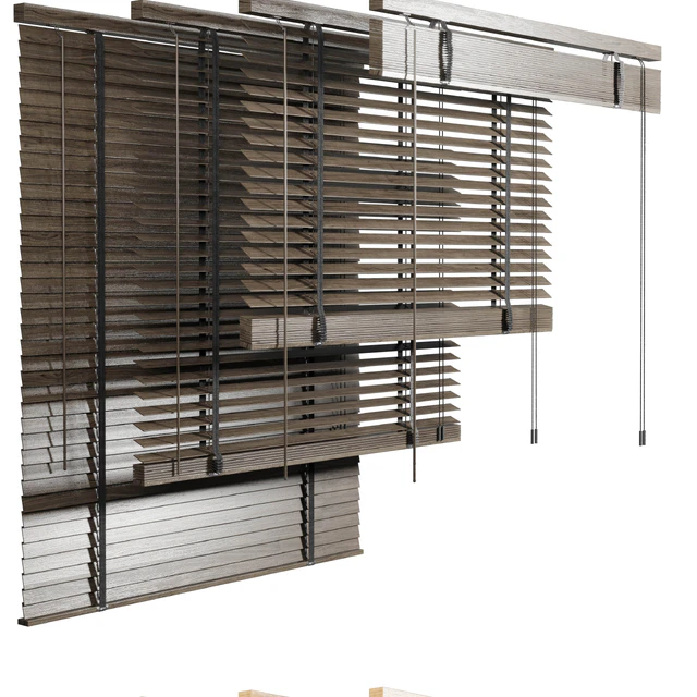 Wooden Blind 02 150cm — Descargar
