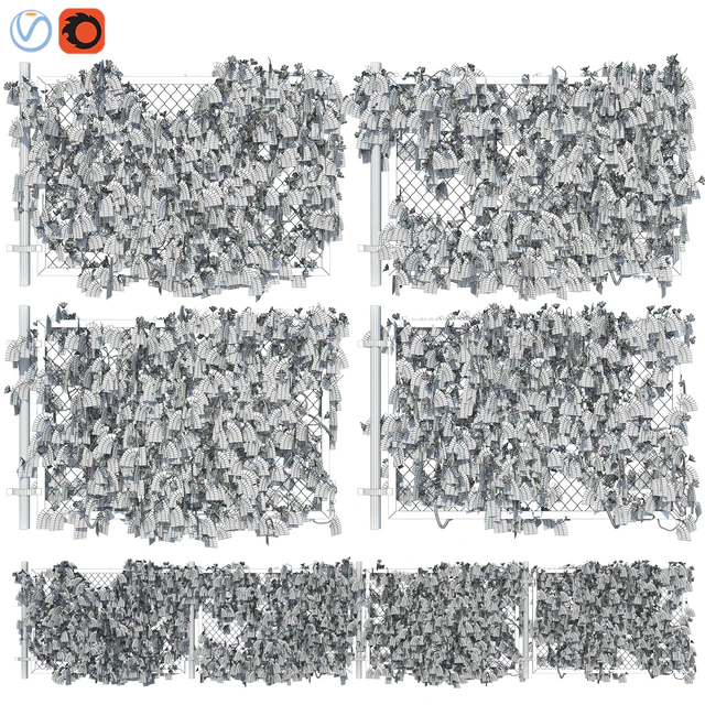 Fence with Ivy v3 — Скачать