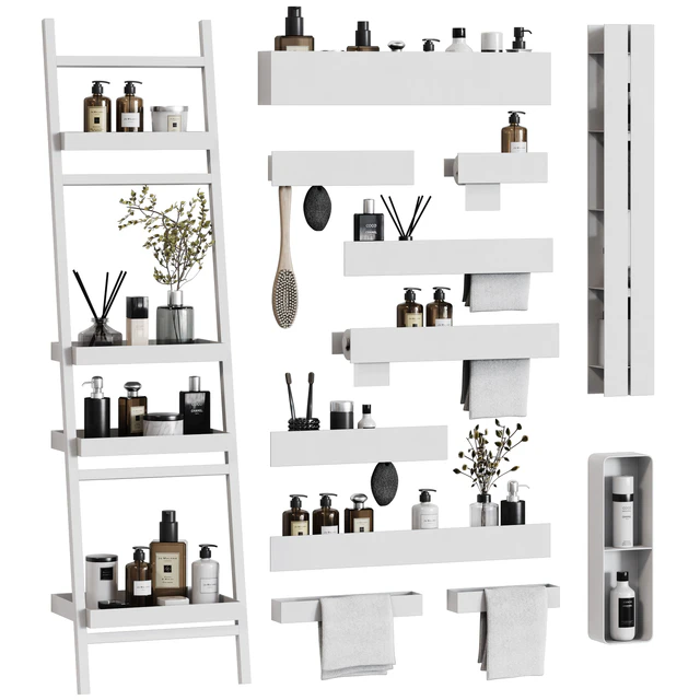 Bath accessories Tezza 02 in minimalist style — Descargar