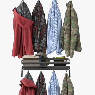 Wall coat rack — Ver 3