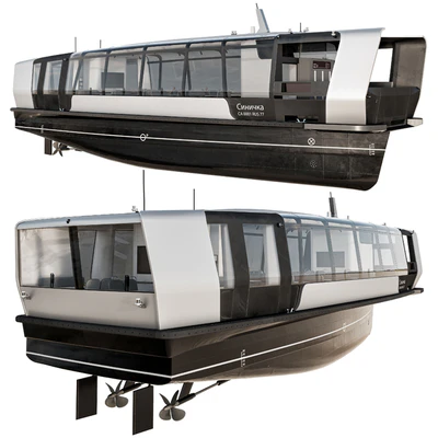Electric river tram — Ver 1