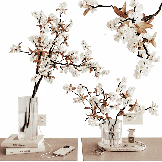 Decorative set on bedside table 1 — Скачать