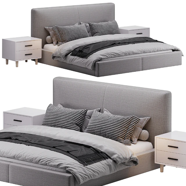 Italian minimalist bed — Descargar
