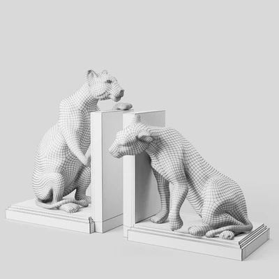 Bookend Lioness set of 2 Eichholtz — Вид 2