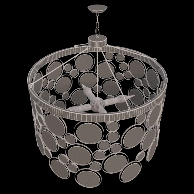 EMERY RECYCLED CHANDELIER EMERY RECYCLED INDOOR/OUTDOOR GLASS CHANDELIER — Скачать