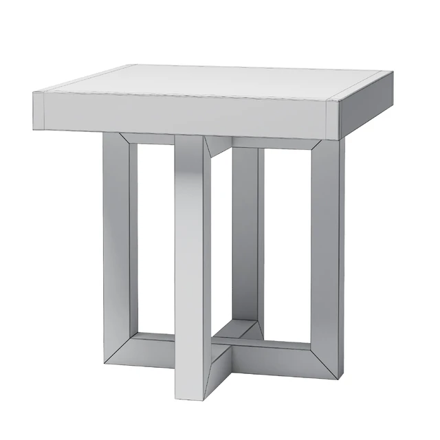 Heston Square Side Table — Скачать