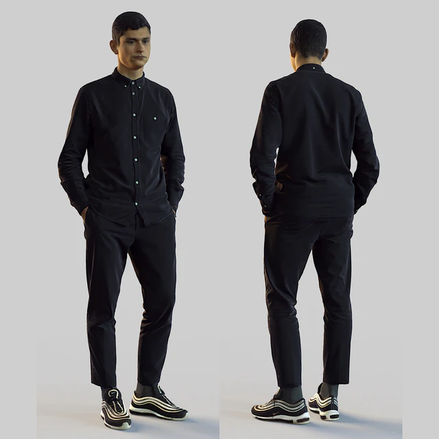 3d scan man 4 — Скачать