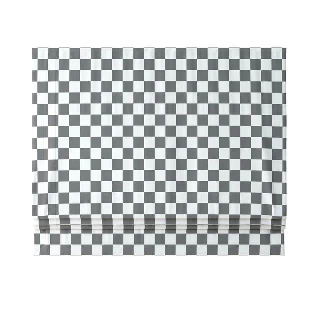 RH/ APPLIQUED FRAME COTTON CANVAS ROMAN SHADE — Скачать