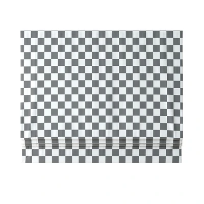 RH/ APPLIQUED FRAME COTTON CANVAS ROMAN SHADE — Вид 3
