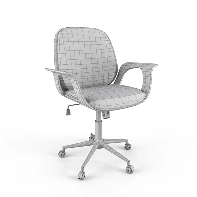 Office Chair Patron Walnut — Скачать