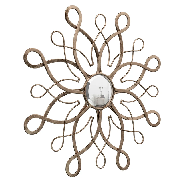 Barnabas Sunburst Accent Mirror RDBL4428 — Скачать