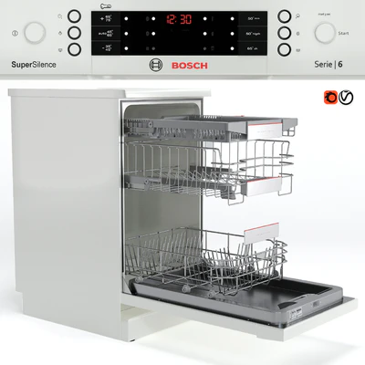 Dishwasher Bosch SuperSilence SPS66TW11R — Ver 2
