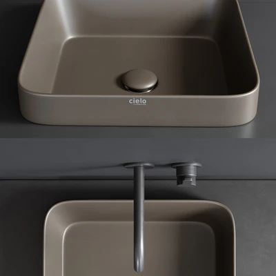 Ceramica Cielo Enjoy 40 Rectangular Washbasin — Вид 2