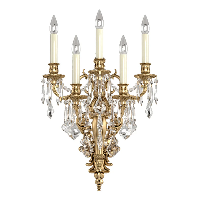 Classic wall lamp Zanaboni.Crystal Wall Sconce — Descargar