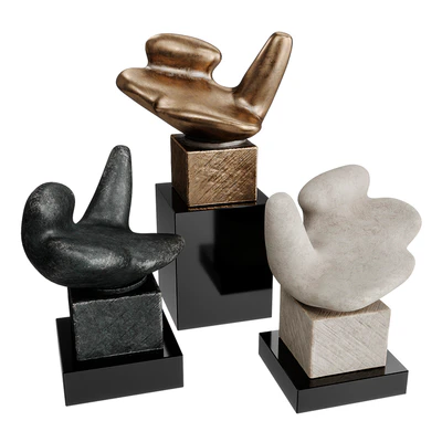 Amorph figure pedestal — Вид 2