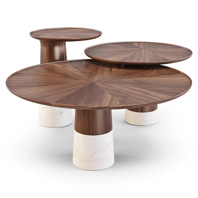 Roche Bobois: Colorado - Coffe and Side Tables — Ver 1