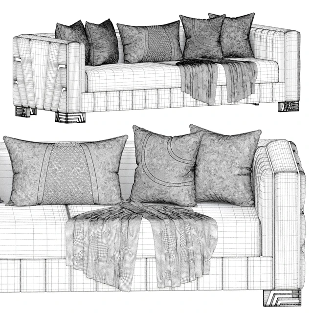 Hermes Salon Takimi Sofa — Скачать